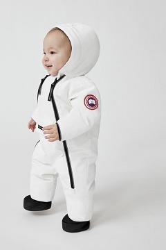 Chamarras Canada Goose Niños(Bebé) México - Lamb Abrigos Blancos QU2410869